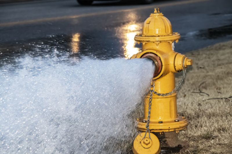 Water Hydrant Installation detail